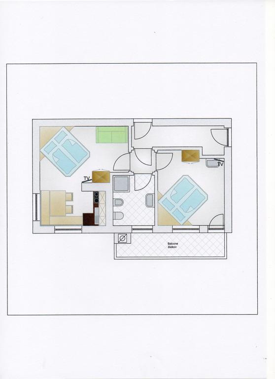 Apartments Brunella 라 비야 외부 사진